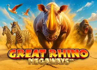 เครดิตฟรี50 Great Rhino Megaways ทดลองเล่นฟรี